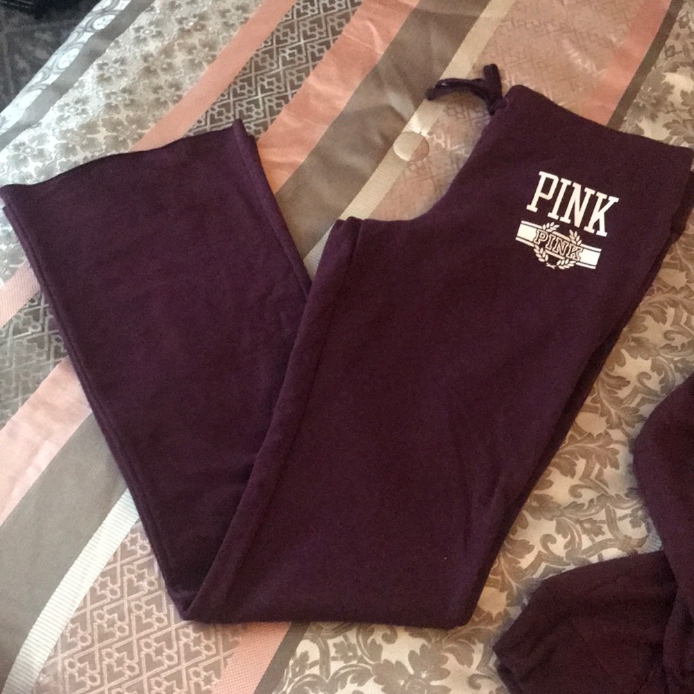 VS Pink flare cotton pants